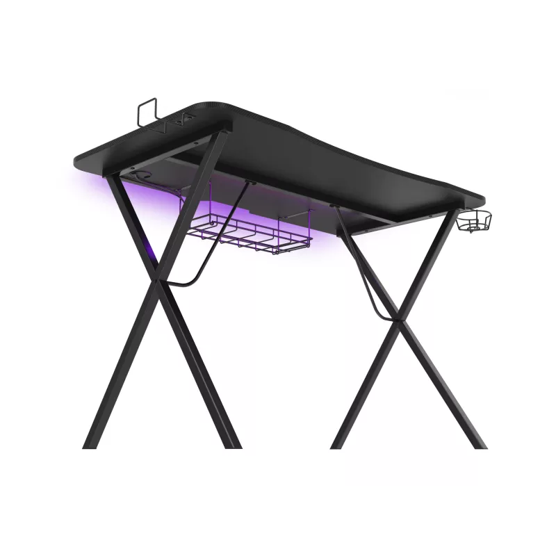Stalas žaidimams GENESIS Holm 200 RGB juodas