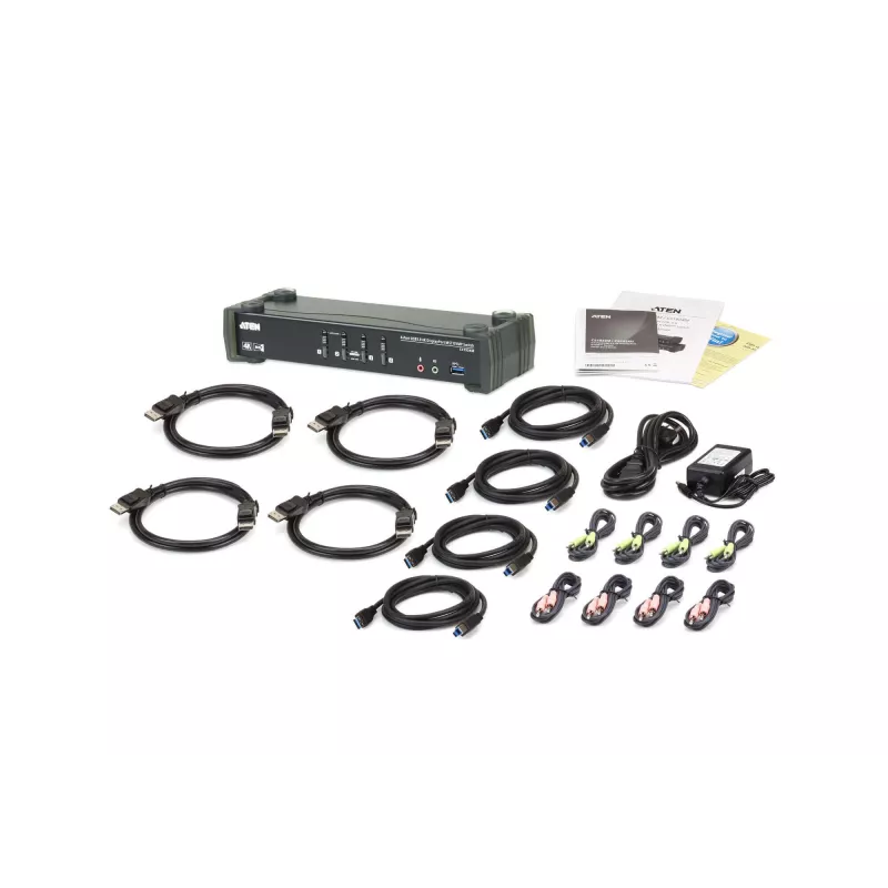 ATEN CS1924M 4-Port USB 3.0 4K DisplayPort MST KVMP jungiklis