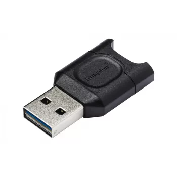 Kingston MobileLite Plus kortelių skaitytuvas USB 3.2 Gen 1 (3.1 Gen 1) Type-A juodas