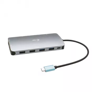 i-tec Metal USB-C Nano 3x Display Dock stotelė su Power Delivery 100 W
