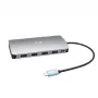i-tec Metal USB-C Nano 3x Display Dock stotelė su Power Delivery 100 W