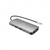 i-tec Metal USB-C Nano 3x Display Dock stotelė su Power Delivery 100 W