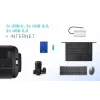 i-tec Metal USB-C Nano 3x Display Dock stotelė su Power Delivery 100 W