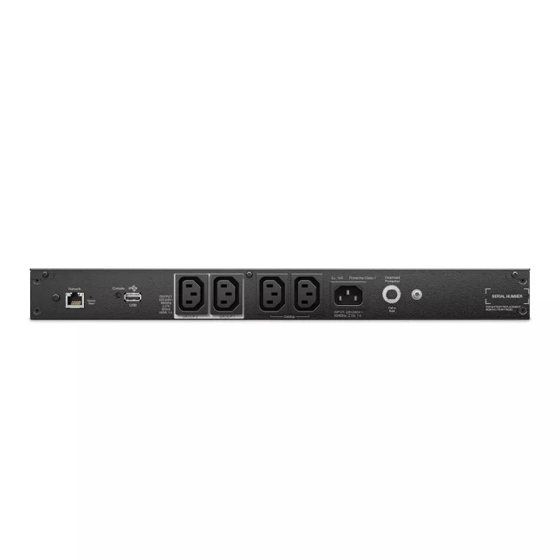 APC Smart-UPS Li-ion SCL500RMI1UNC – 4x C13, trumpas gylis, stelažinis/bokštinis/sieninis montavimas, NMC, 500VA