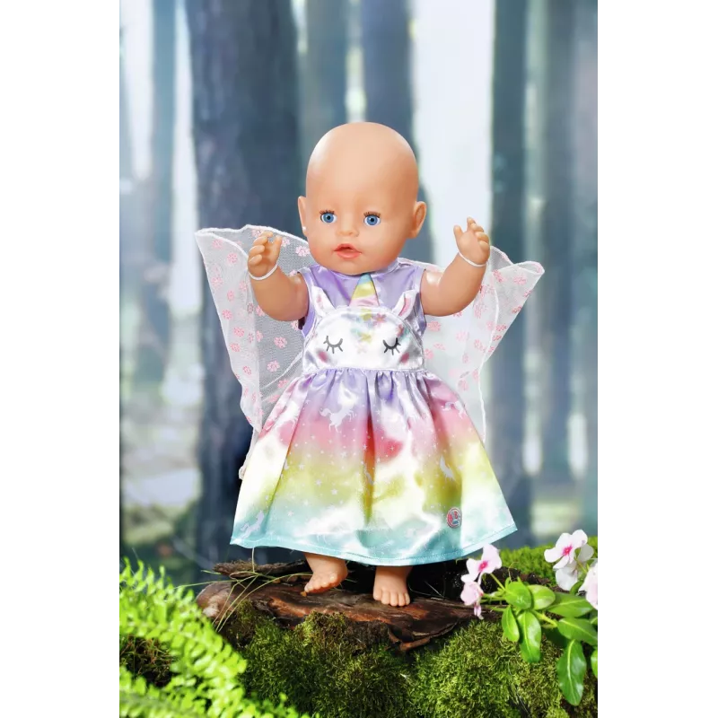Lėlių drabužių rinkinys ZAPF BABY born 829301 sulankstomas, rekomenduojamas amžius nuo 3 metų, svoris 44,13 g