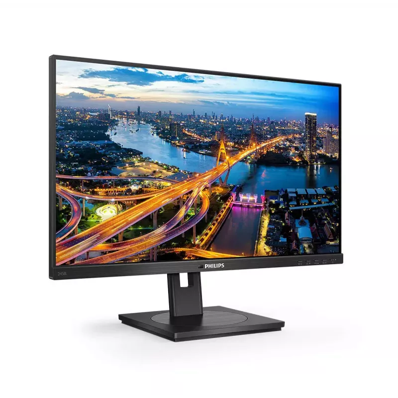 Philips B Line 245B1/00 monitorius 60,5 cm (23,8 colio) 2560 x 1440 pikselių QHD LED juodas