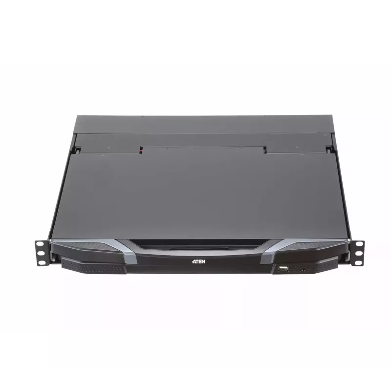 ATEN CL3800NW 18,5 col. dvigubo bėgelio konsolė su USB HDMI-DVI-VGA Full HD