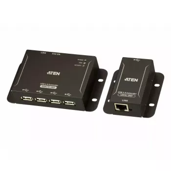 ATEN 4 prievadų USB 2.0 CAT 5 ilgintuvas (iki 50 m) UCE3250