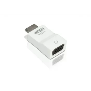 ATEN VC810 HDMI į VGA keitiklis, baltas, plastikinis, 1920 x 1200 pikselių, 1080p