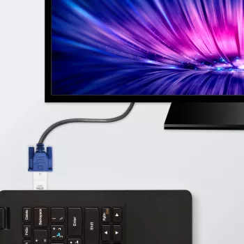 ATEN VC810 HDMI į VGA keitiklis, baltas, plastikinis, 1920 x 1200 pikselių, 1080p