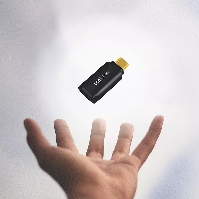 Prijungimo keitiklis LogiLink UA0356 (USB-C → 3,5 mm)