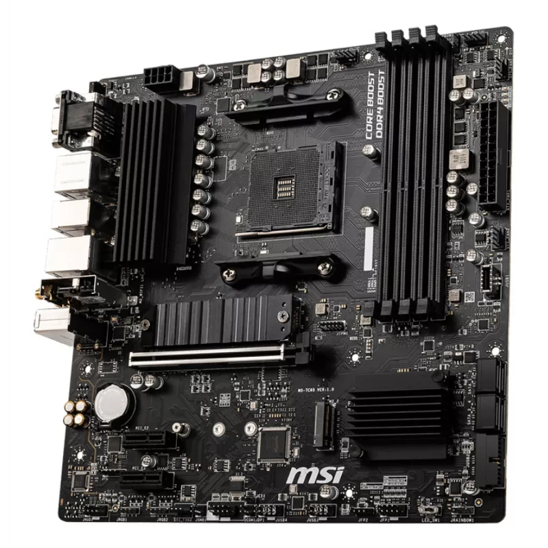 MSI B550M PRO-VDH WIFI pagrindinė plokštė AMD B550 Socket AM4 micro ATX