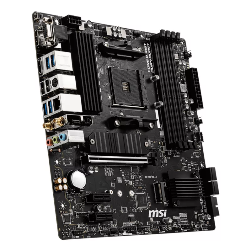 MSI B550M PRO-VDH WIFI pagrindinė plokštė AMD B550 Socket AM4 micro ATX
