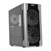 Korpusas IBOX Chiron ZH68 Gaming, ATX Midi-Tower, EATX palaikymas, juodas, šoninis langas, apšvietimas