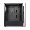 Korpusas IBOX Chiron ZH68 Gaming, ATX Midi-Tower, EATX palaikymas, juodas, šoninis langas, apšvietimas