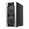 Korpusas IBOX Chiron ZH68 Gaming, ATX Midi-Tower, EATX palaikymas, juodas, šoninis langas, apšvietimas