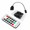Korpusas IBOX Chiron ZH68 Gaming, ATX Midi-Tower, EATX palaikymas, juodas, šoninis langas, apšvietimas