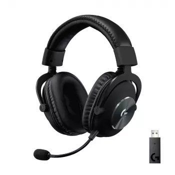 LOGITECH Pro X Wireless Lightspeed Gaming Ausinės Juodos