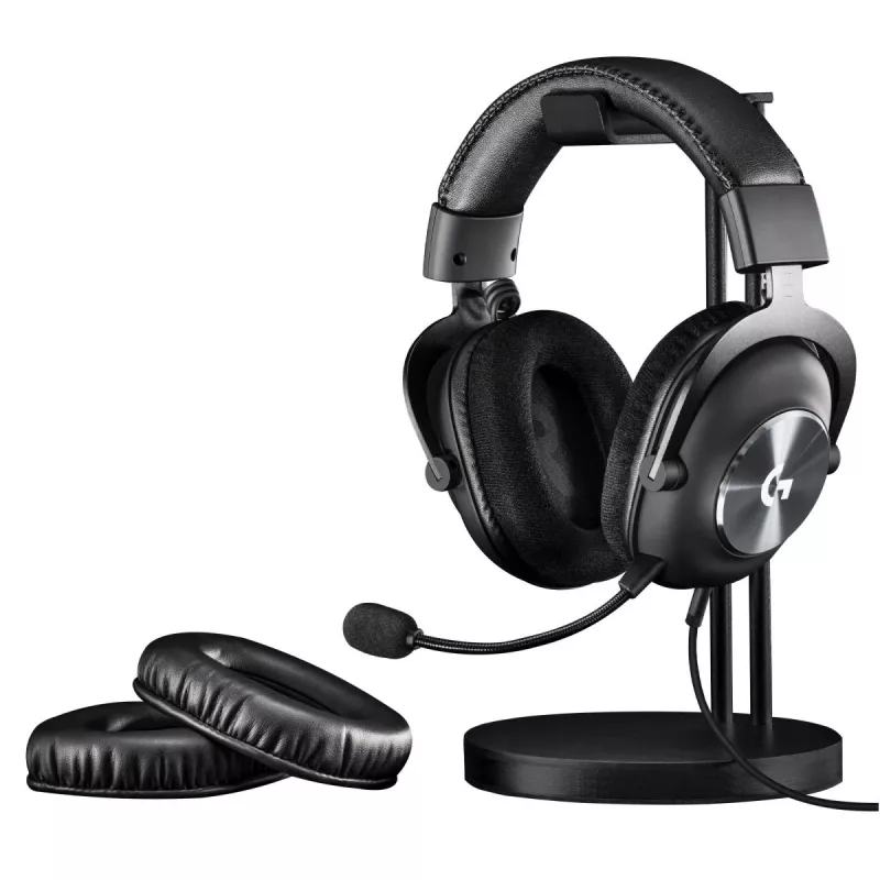 LOGITECH Pro X Wireless Lightspeed Gaming Ausinės Juodos