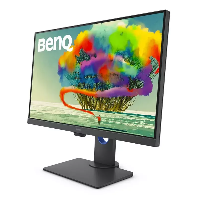 BenQ DesignVue PD2705Q 68,6 cm (27 colių) IPS monitorius, 2560 x 1440 QHD, 5 ms, HDMI, DisplayPort, USB-C, tamsiai pilkas