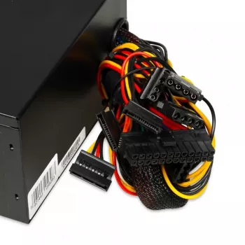 Maitinimo blokas IBOX iBox Aurora 500 W 20+4 pin ATX, 140 mm ventiliatorius, baltas