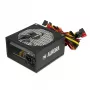 Maitinimo blokas iBox Aurora 600 W 20+4 pin ATX, 140 mm ventiliatorius, metalinis korpusas, juodas