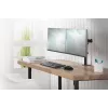 DIGITUS Universalus dviejų monitorių laikiklis su spaustuku 17-32 colių 2x 8 kg (maks.) Juodas