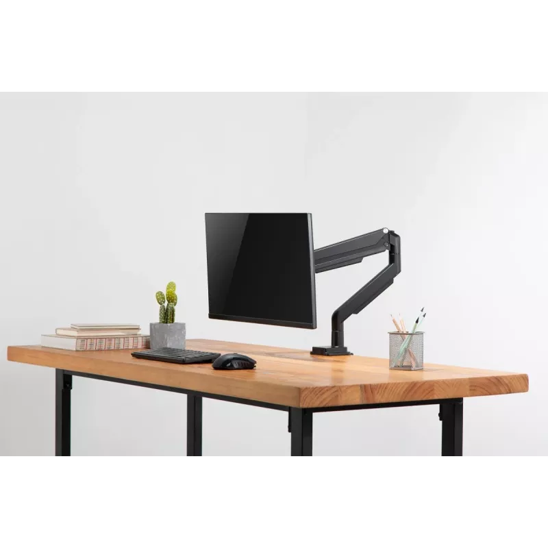 DIGITUS DA-90394 Universalus monitoriaus laikiklis su dujine spyruokle, gnybtu, 17–32 colių, 9 kg