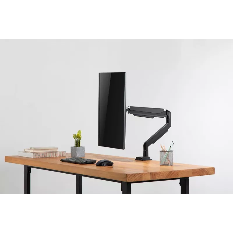 DIGITUS DA-90394 Universalus monitoriaus laikiklis su dujine spyruokle, gnybtu, 17–32 colių, 9 kg