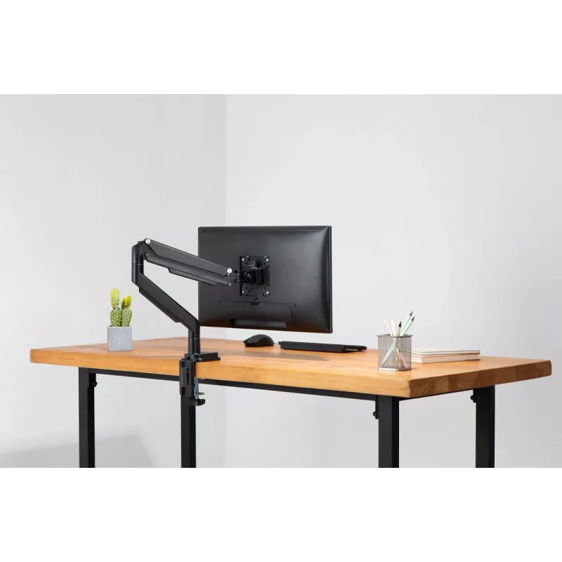 DIGITUS DA-90394 Universalus monitoriaus laikiklis su dujine spyruokle, gnybtu, 17–32 colių, 9 kg