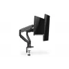 DIGITUS Universalus dviejų monitorių laikiklis su dujine spyruokle ir spaustuku 17-32 col. 2x 9 kg