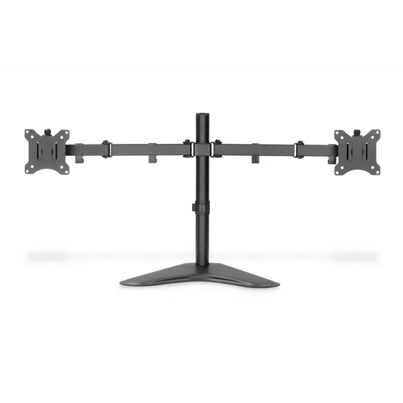 DIGITUS Universal Dual Monitor Stovas 17-32in 2x 8kg (maks.) Juodas