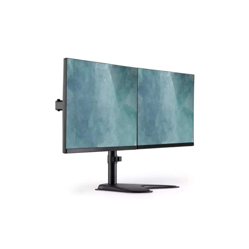 DIGITUS Universal Dual Monitor Stovas 17-32in 2x 8kg (maks.) Juodas