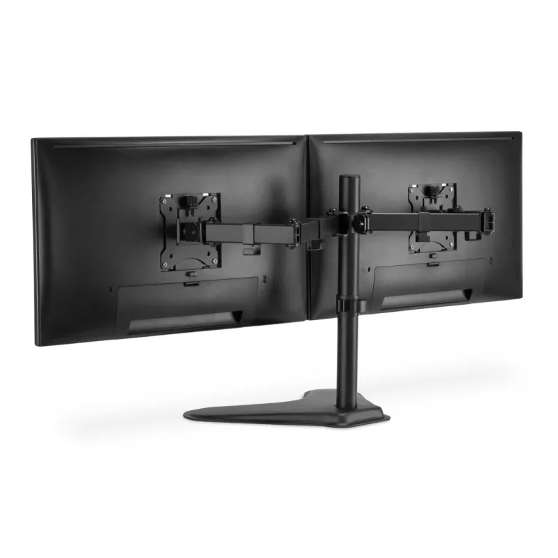 DIGITUS Universal Dual Monitor Stovas 17-32in 2x 8kg (maks.) Juodas