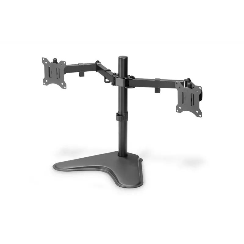 DIGITUS Universal Dual Monitor Stovas 17-32in 2x 8kg (maks.) Juodas