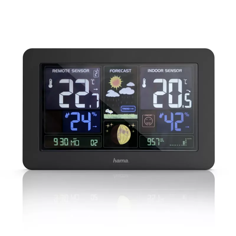 Oro sąlygų stotelė Hama Premium Black 00186380