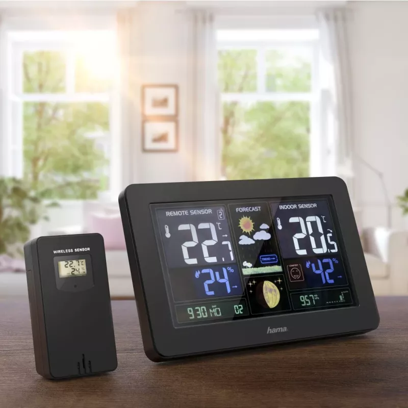 Oro sąlygų stotelė Hama Premium Black 00186380