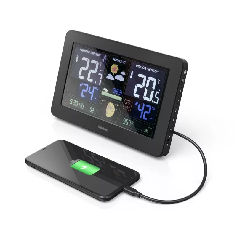 Oro sąlygų stotelė Hama Premium Black 00186380