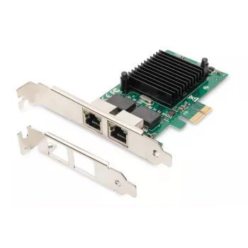 PCI Express Ethernet plokštė Digitus DN-10132 2 prievadai