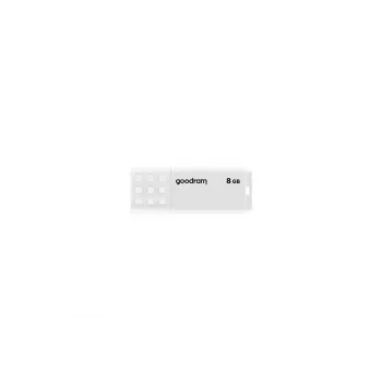 USB atmintukas GOODRAM UME2 8 GB USB 2.0 Type-A, baltas, 20 MB/s skaitymas, 5 MB/s rašymas