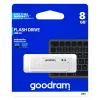 USB atmintukas GOODRAM UME2 8 GB USB 2.0 Type-A, baltas, 20 MB/s skaitymas, 5 MB/s rašymas