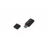 USB atmintukas GOODRAM UME3 128 GB USB Type-A 3.2 Gen 1 (juodas, 60 MB/s skaitymas, 20 MB/s rašymas)