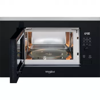 Įmontuojama mikrobangų krosnelė su griliu WHIRLPOOL WMF201G, 800 W, 20 L, nerūdijantis plienas/juoda