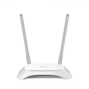 TP-Link TL-WR850N belaidis maršrutizatorius Fast Ethernet vienos juostos (2,4 GHz) Pilka, Balta