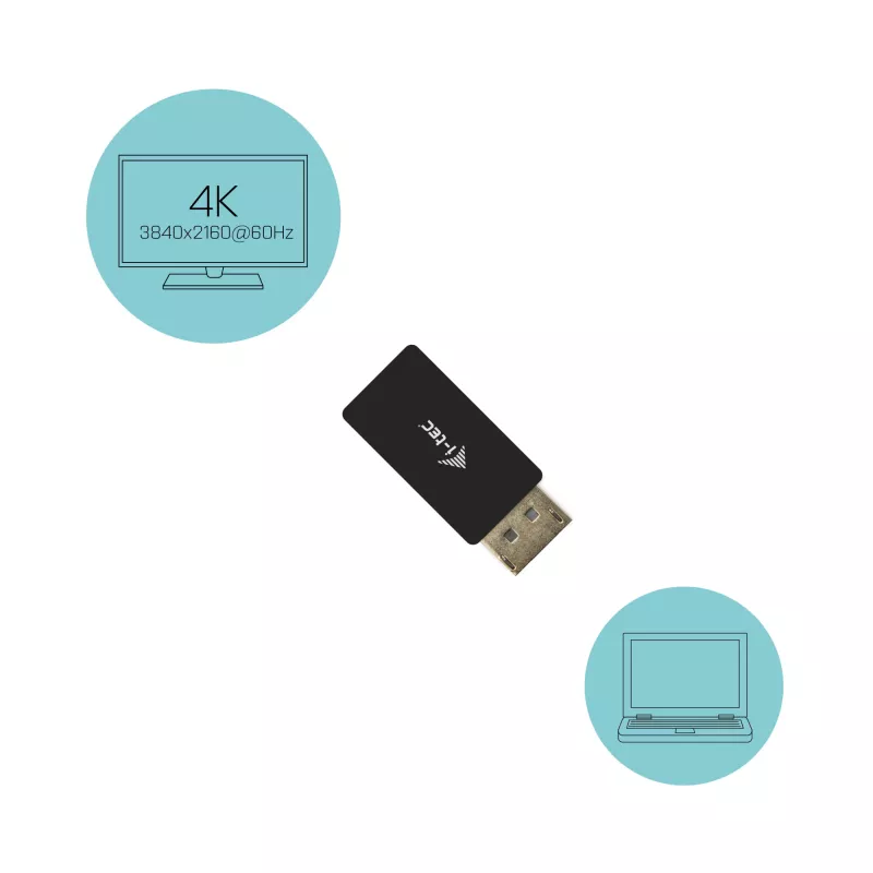 i-tec DP2HDMI4K60HZ DisplayPort į HDMI adapteris