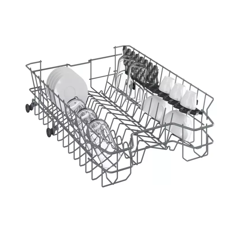 Įmontuojamas indaplovė BEKO DIS35026 — siaura 45 cm, 10 komplektų, 48 dB, 5 programų, E energijos klasė
