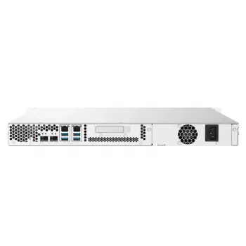QNAP TS-432PXU NAS stelažinis (1U) Annapurna Labs Alpine AL-324 2 GB DDR4 0 TB QNAP Turbo System juodas