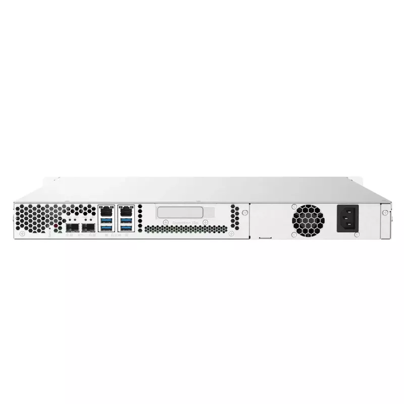 QNAP TS-432PXU NAS stelažinis (1U) Annapurna Labs Alpine AL-324 2 GB DDR4 0 TB QNAP Turbo System juodas
