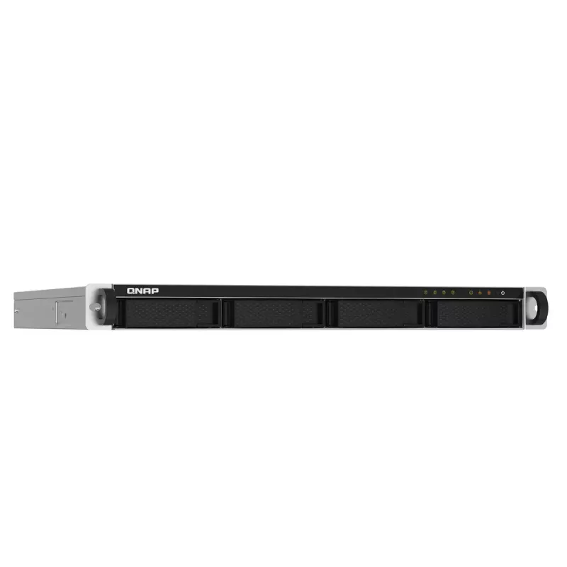 QNAP TS-432PXU NAS stelažinis (1U) Annapurna Labs Alpine AL-324 2 GB DDR4 0 TB QNAP Turbo System juodas