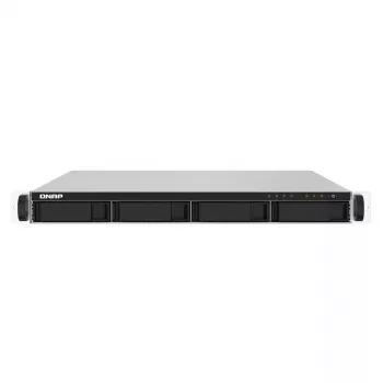 QNAP TS-432PXU NAS stelažinis (1U) Annapurna Labs Alpine AL-324 2 GB DDR4 0 TB QNAP Turbo System juodas